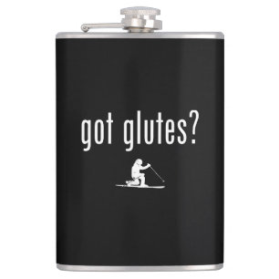 Got Glutes Telemark Skiing Flask