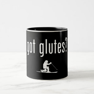 Got Glutes Telemark Skiing Two-Tone Coffee Mug