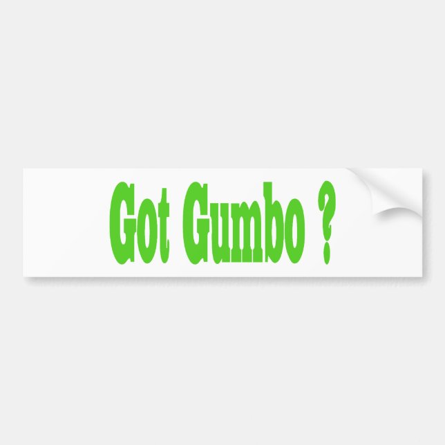 Got Gumbo Sticker (Front)