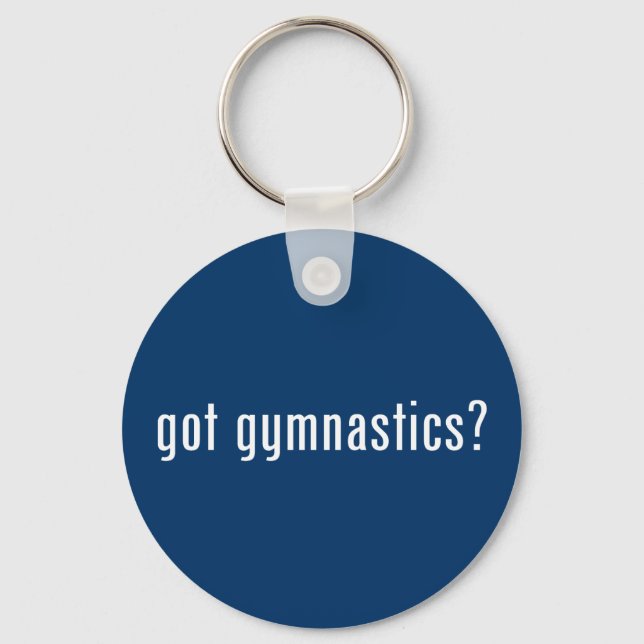 got gymnastics? keychain (Front)