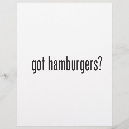 got hamburgers (Front)