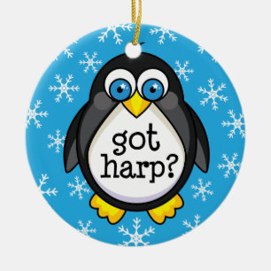 Got Harp (Funny) Ornament