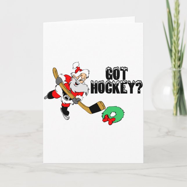 Got Hockey? Holiday Card (Front)
