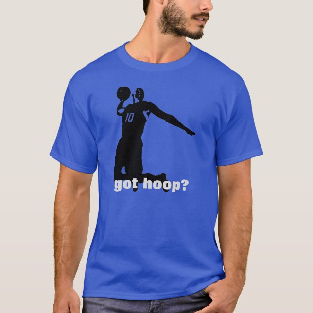 Got Hoop? Basketball T-Shirt - Deep Royal Blue (Front)