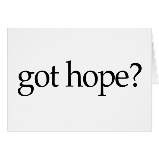 Got Hope Cards (Front Horizontal)