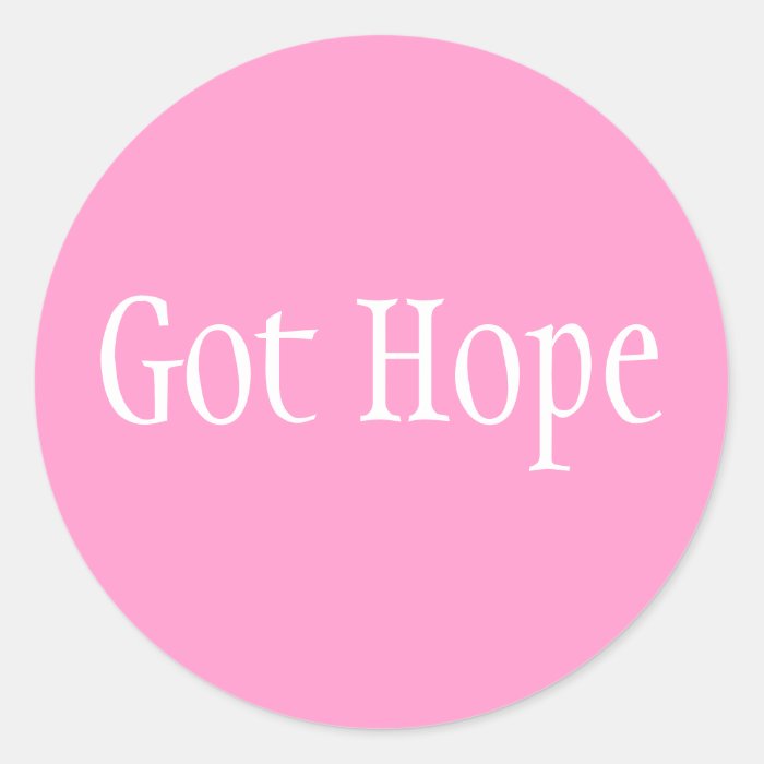 Got Hope   Font 1 Stickers