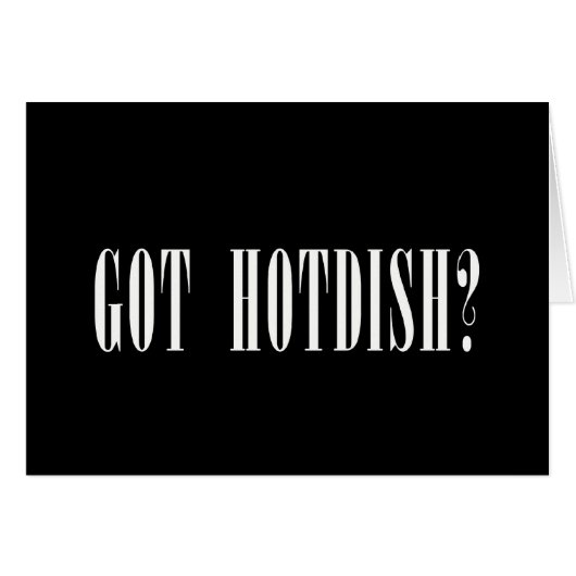 Got Hotdish? Cards (Front Horizontal)