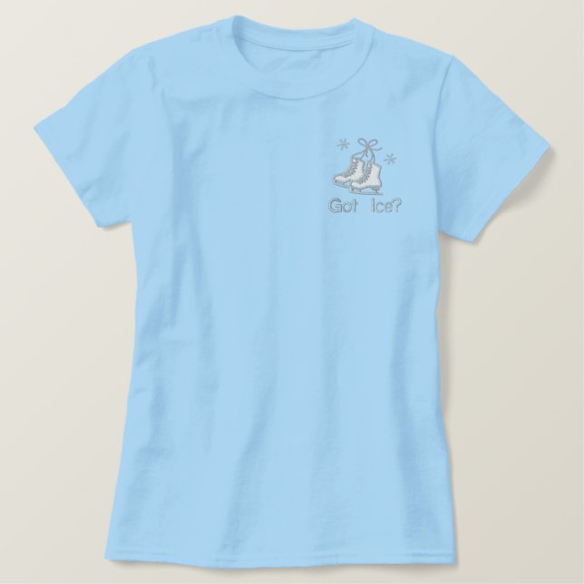 Got Ice? Embroidered Shirt (Design Front)