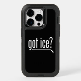 got ice? (hockey) OtterBox iPhone 14 pro case