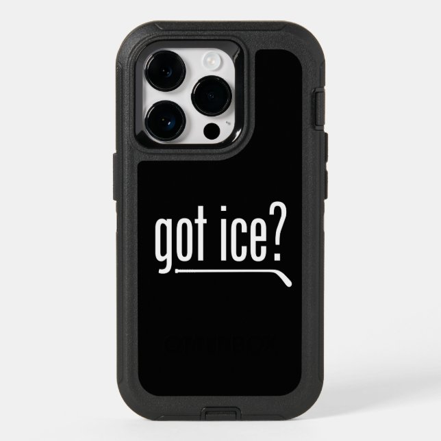 got ice? (hockey) otterbox iPhone case (Back)