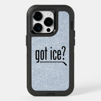 got ice? (hockey) OtterBox iPhone 14 pro case