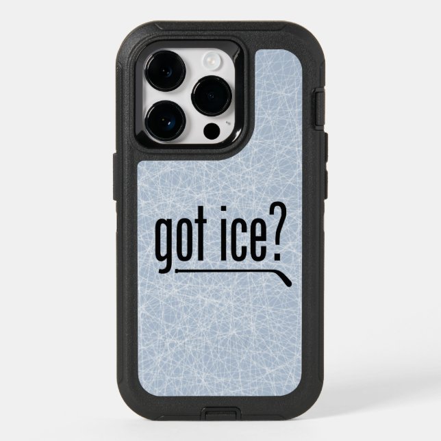 got ice? (hockey) otterbox iPhone case (Back)