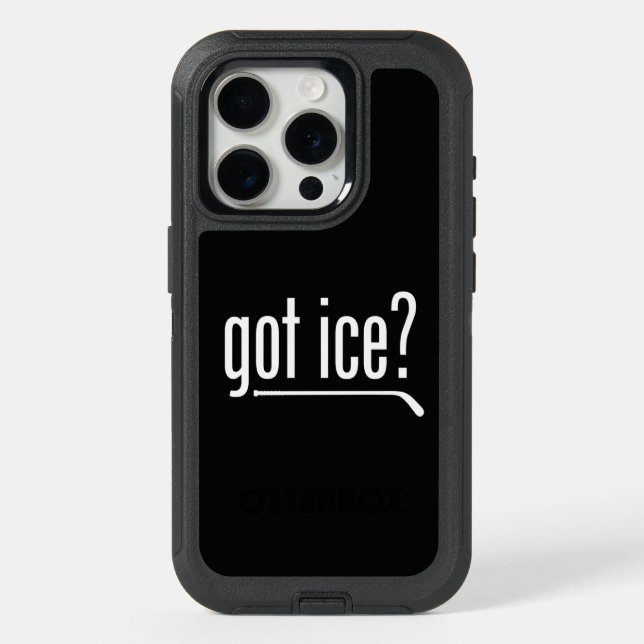 got ice? (hockey) otterbox iPhone case (Back)
