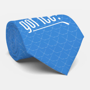 got ice? (hockey) tie