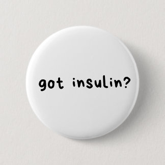 Got insulin logo button