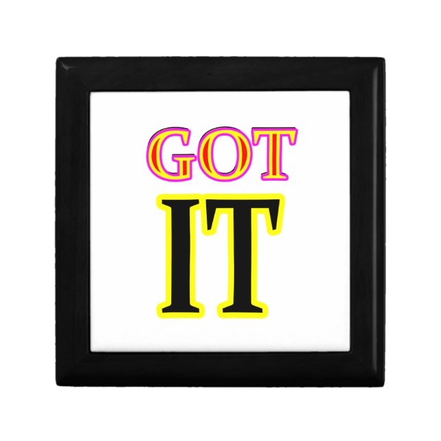Got IT3 Art jgibney The MUSEUM Zazzle Gifts Gift Box (Front)
