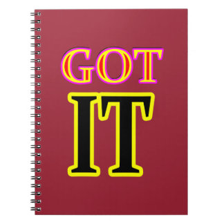 Got IT3 Art jgibney The MUSEUM Zazzle Gifts Notebook