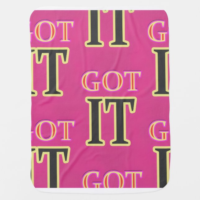 GOT IT jGibney The Museum Zazzle Baby Blanket (Front)