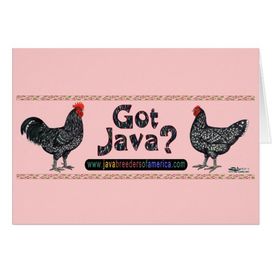 Got Java? Cards (Front Horizontal)