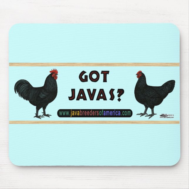 Got Javas? Mouse Pad (Front)