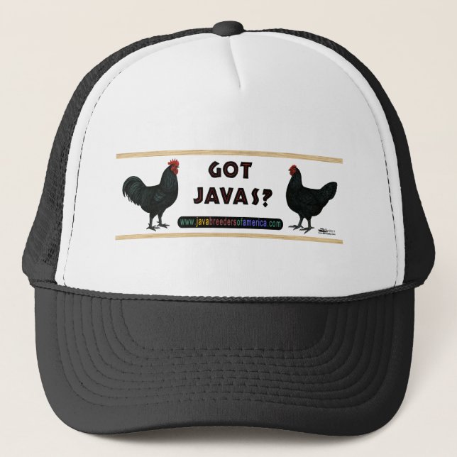 Got Javas? Trucker Hat (Front)