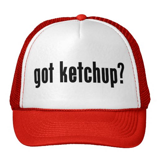 got ketchup? trucker hat | Zazzle