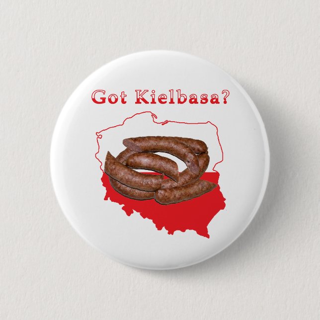 Got Kielbasa Polish Map Button (Front)
