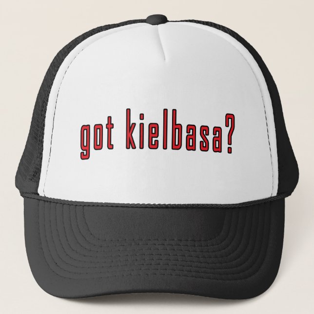 got kielbasa? trucker hat (Front)