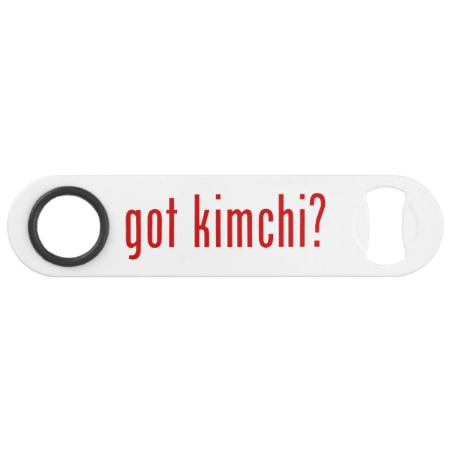 got kimchi? bar key (Front (Horizontal))