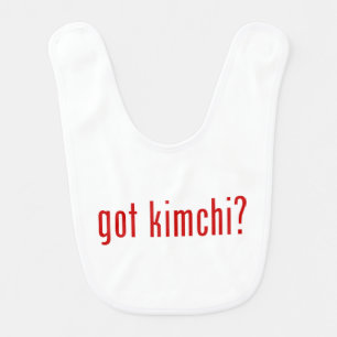 got kimchi? bib