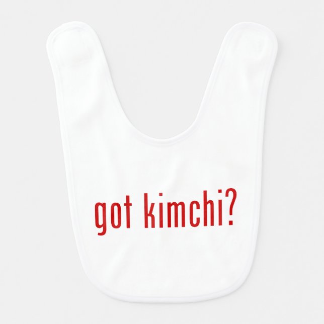 got kimchi? bib (Front)
