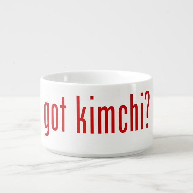 got kimchi? bowl (Center)