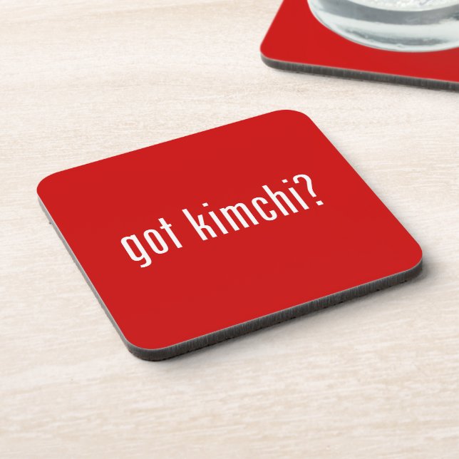 got kimchi? coaster (Left Side)