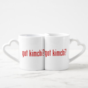 got kimchi? coffee mug set