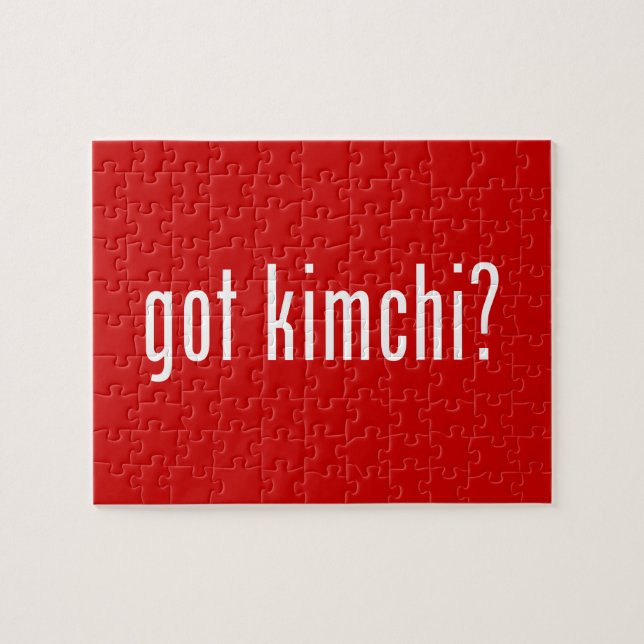 got kimchi? jigsaw puzzle (Horizontal)