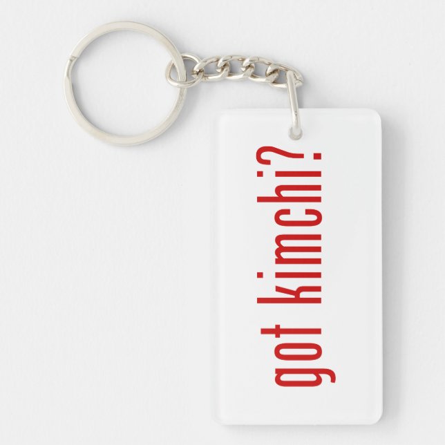 got kimchi? keychain (Front)