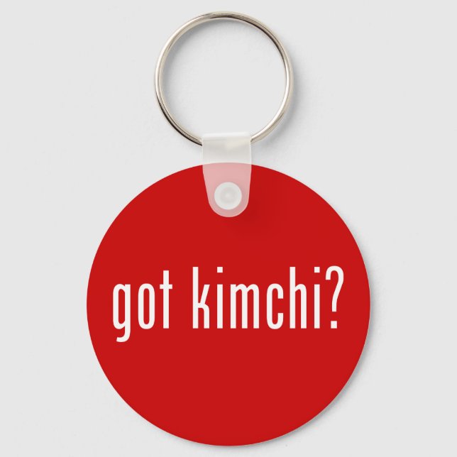 got kimchi? keychain (Front)