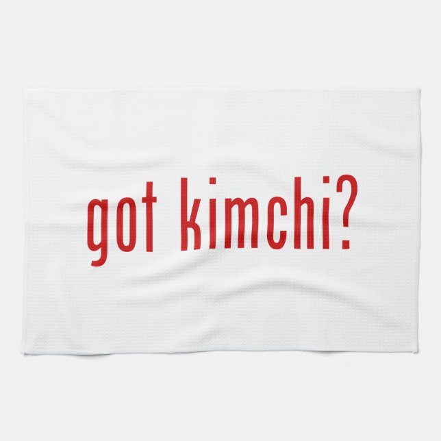 got kimchi? kitchen towel (Horizontal)
