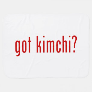 got kimchi? receiving blanket