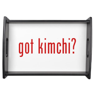 got kimchi? serving tray