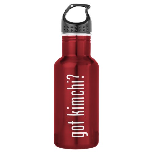 got kimchi water bottle