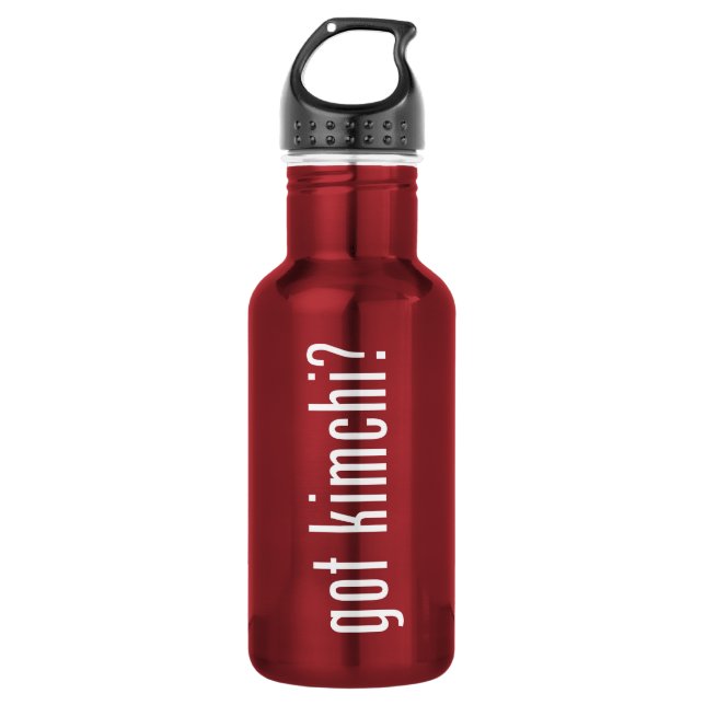got kimchi? water bottle (Front)