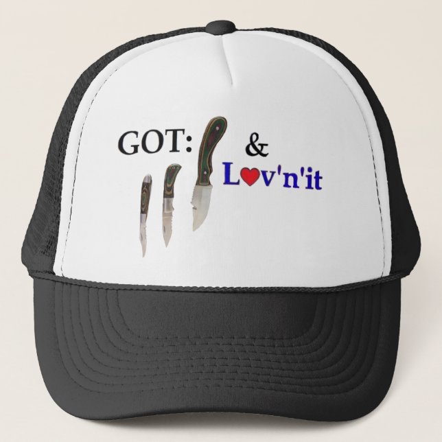 GOT knives Trucker Hat (Front)