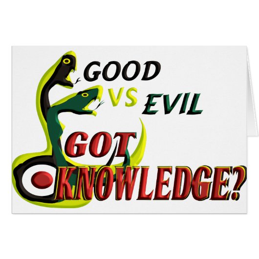 Got Knowledge Cards (Front Horizontal)