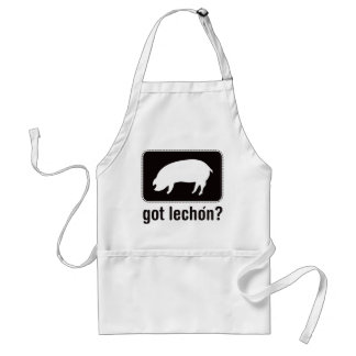 Got Lechon - Black Adult Apron