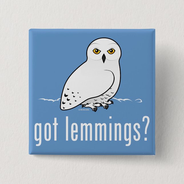 got lemmings? pinback button (Front)