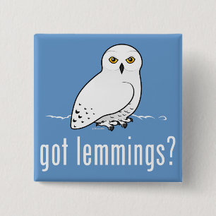 got lemmings? pinback button
