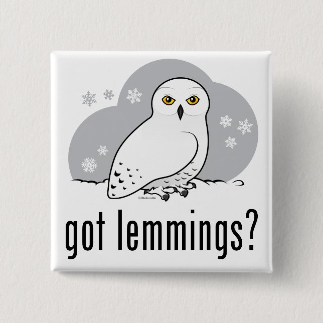 got lemmings? pinback button (Front)
