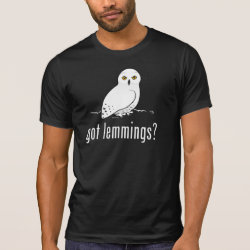got lemmings? with Snowy Owl Men's Alternative Apparel Basic Crew Neck T-Shirt