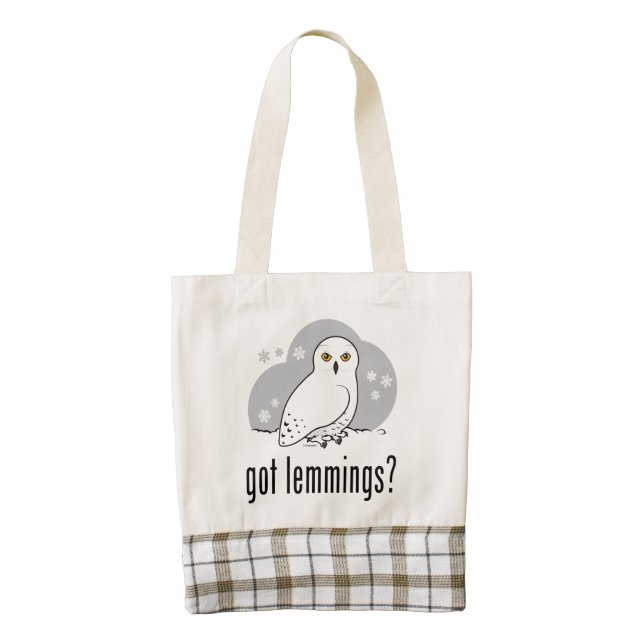 got lemmings? zazzle HEART tote bag (Front)
